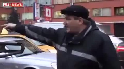 Луди шофьори се бият в Русия