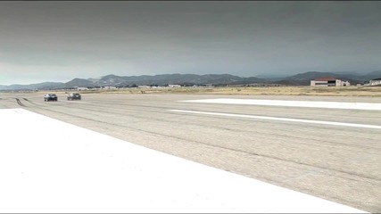 Cadillac Cts - V vs Jag Xfr - Drag Race 