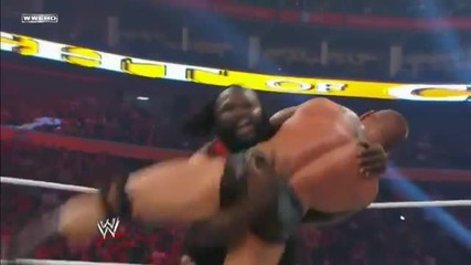 World's Strongest Slam on Randy Orton