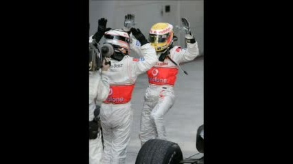 Fernando Alonso And Lewis Hamilton