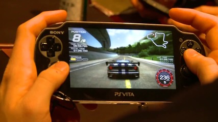 Ridge Racer Drifting Ps Vita Gameplay Off screen [ 720p ]