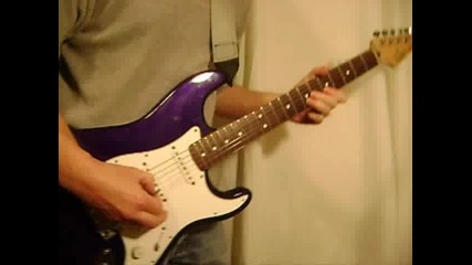 Mexican Strat blues away