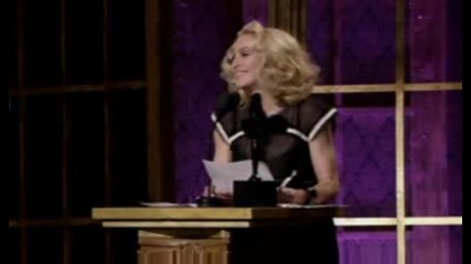 Madonna - Rock & Roll Hall of Fame Induction 2007.03.10