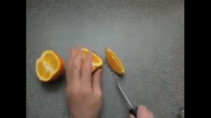 Готин трик с портокал