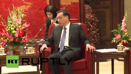 Могерини се срещна с китайския министър-председател в Китай