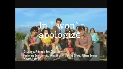I won`t apologize intro 