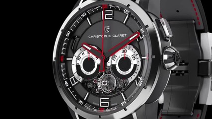 Kantharos chiming chronograph with constant force by Christophe Claret