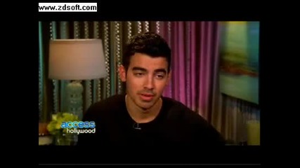 Joe Jonas Access Hollywood Interview about Just In Love