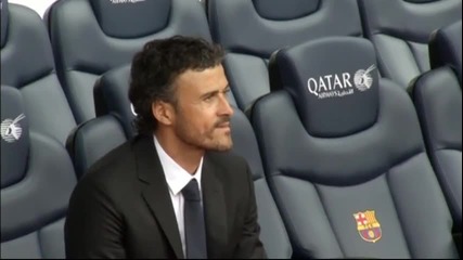Луис Енрике официално бе представен за треньор на Барселона