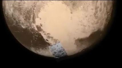 Планини от лед има на Плутон