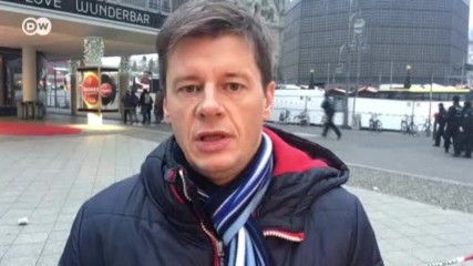Траур в Берлине после трагедии на рождественском рынке (20.12.2016)