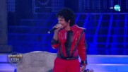 Крисия като Michael Jackson - „Thriller” | Като две капки вода