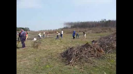 Залесяване на гората в Сливница - част 1