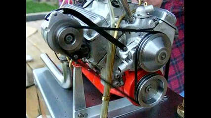 Worlds Smallest Running Chevy V-8