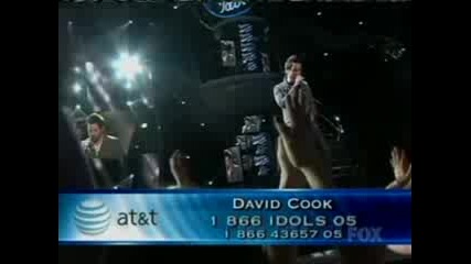 American Idol 2008 Finale - David Cook - I Still Haven`t Found What I`m Looking For