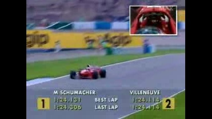 Michael Schumacher onboard lap Jerez 1997 