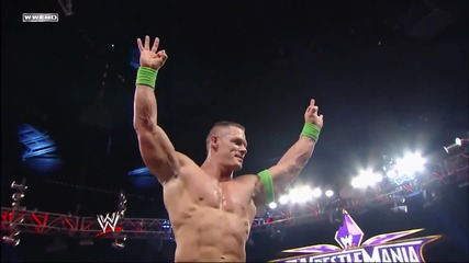 Cena Clashes with Orton - Wwe Raw