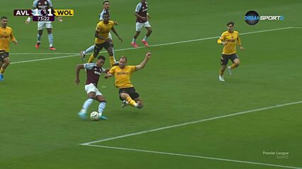 Goal by Aston Villa