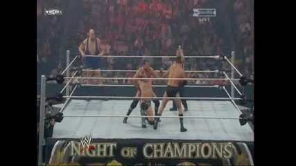 Wwe Night Of Champions 2009 Chris Jericho & Big Show vs Legacy 