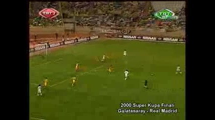 Supercup 2000 - Galatasaray Istanbul vs Real Madrid