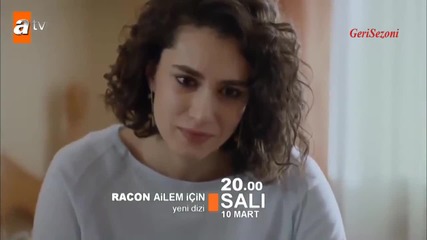 Закон: Заради семейството Racon Ailem Icin еп.1 бг.суб трейлър 2 с Ханде Доандемир, Сарп Аккая