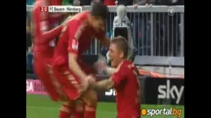 Байерн Мюнхен разби Нюрнберг с 4:0