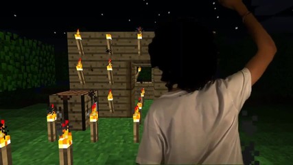 Teleported into minecraft