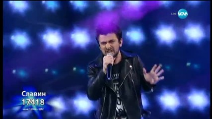 Славин Славчев - X Factor Live (19.01.2015)