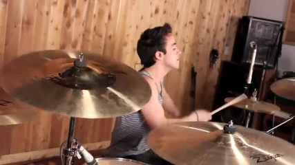 Britney Spears - Hold It Against Me - Drum Cover By The Drummer Of Before You Exit - Thomas Silvers