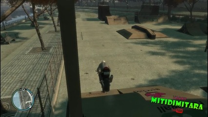 Grand Theft Auto Iv - Къде се намира рампата плюс малко стънтче 
