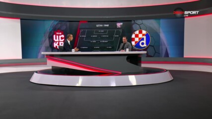 ЦСКА 1948 - Динамо Загреб /състави/