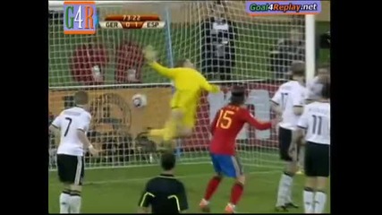 Германия 0 - Испания 1 Germany - Spain 0 - 1 (0 - 1, 7 - 7 - 2010) 