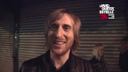 David Guetta feat Estelle - One Love - Behind The Scenes 