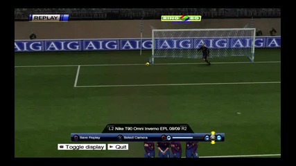 Pes 2010 - Страхотен гол на Андерсон за Манчестър Юнайтед