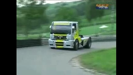 Truck Racing Mercedes Man power Drift 