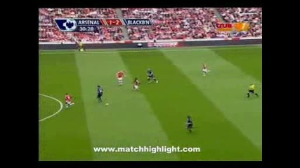 Арсенал - Блякбърн 1 - 2 Дън
