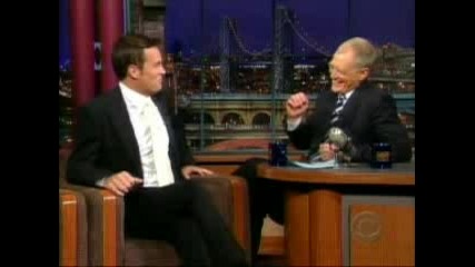 Matthew Perry On David Letterman