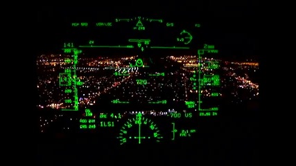 Night Landing at Lax in a Boeing 737ng