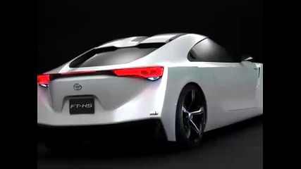 Toyota Ft - Hs Concept At Detroit Auto Show by Inside Line 