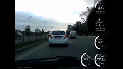 Torque Pro/track Recorder Renault Clio Test2