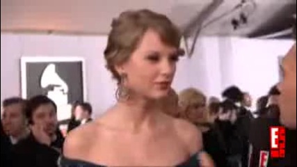 E! 2010 Grammys Taylor Swift 