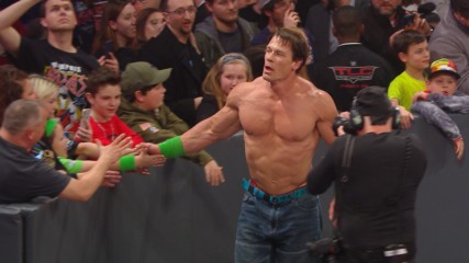 John Cena injured during last Monday night's Raw main event: WWE.com Exclusive, Jan. 21, 2019