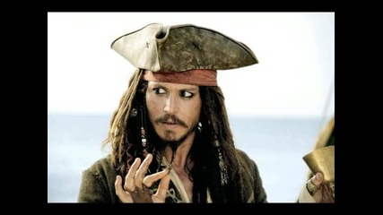 Johnny Depp //he's a pirate (pirates of the caribbean)