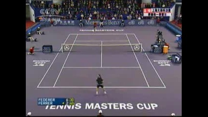 Federer Vs Ferrer - Shanghai 07 Pt 3