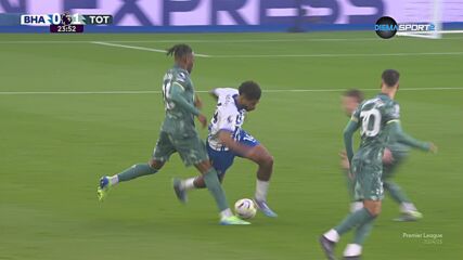 Brighton and Hove Albion vs. Tottenham Hotspur - 1st Half Highlights