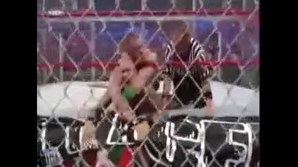Hell in a Cell 2009 John Cena vs Randy Orton Highlights (hq) 