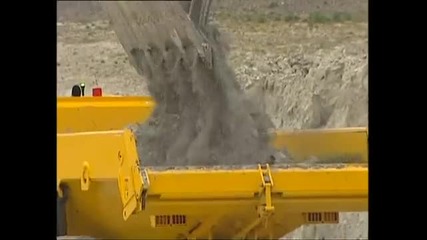 Волво в Русия.добив на глина.