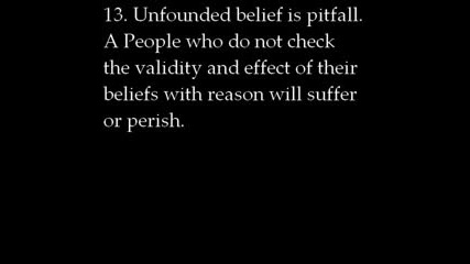 David Lane - 88 precepts