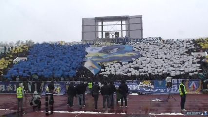 Сините срещу цднв 25.10.2014 (ultras Levski at the derby)