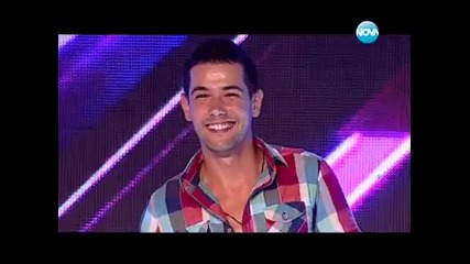 Денислав от Music Idol омая журито - X Factor 2 (09.09.2013)